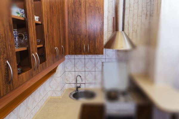 Pine Kitchen Cabinet Install