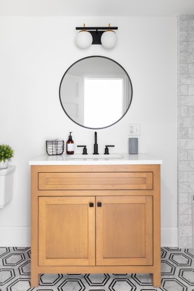 Professional Custom Vanity Installation