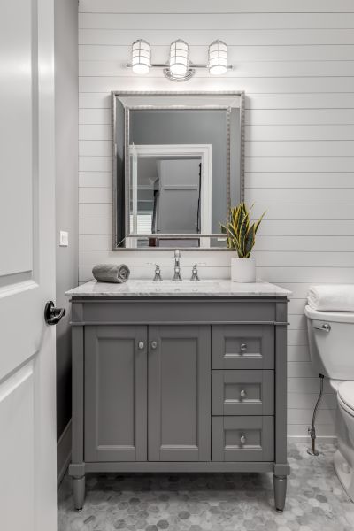 Professional Bathroom Cabinet Installation